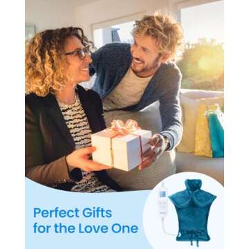 RENPHO Mothers Day Gifts for Mom, Heating Pad for Neck and Shoulders and Back Pain Relief, Birthday ...