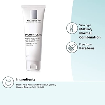 La Roche-Posay Pigmentclar Brightening Face Cleanser Exfoliating Cleanser