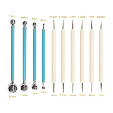 10Pcs Dotting Tools for Rock Art and Crafting Magic