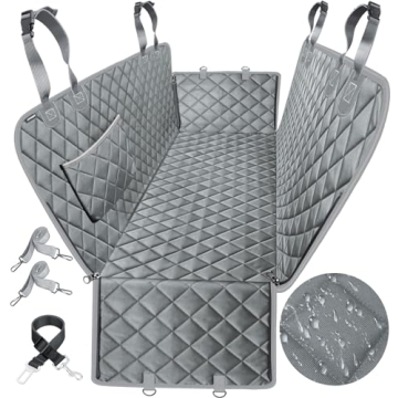 URPOWER Dog Seat Cover Car Seat Cover for Pets 100% Waterproof Hammock