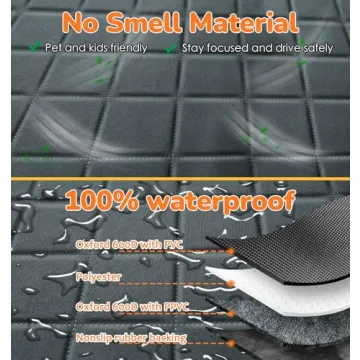 URPOWER Waterproof Dog Seat Cover Heavy Duty Protective Hammock