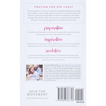 31 Prayers For My Future Husband: Preparing My Heart for Marriage by Praying for Him (Engaged Couple...