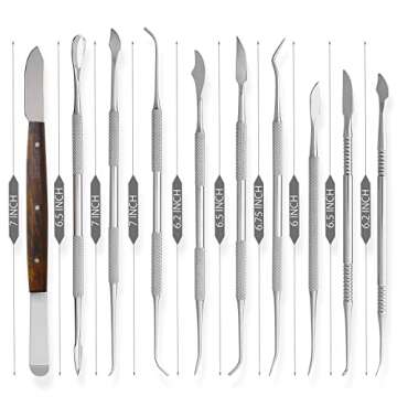 SURGICAL ONLINE 10-Piece Stainless Steel Sculpting Set