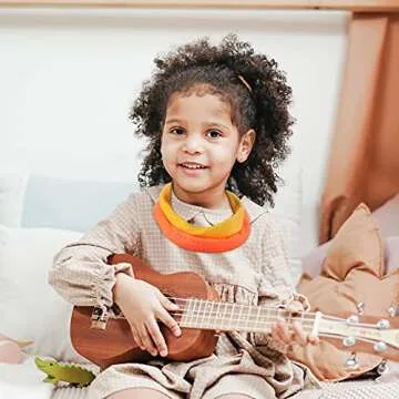 Hicarer 8 Pieces Chew Necklaces for Sensory Kids, Soft and Absorbent Terry Cloth Teething Chewy Necklace Absorbent Alternative to Chewing Clothing for Boys and Girls (Vibrant Colors)