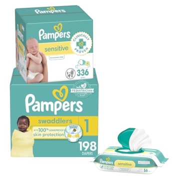 Pampers Swaddlers Diapers & Wipes for New Parents