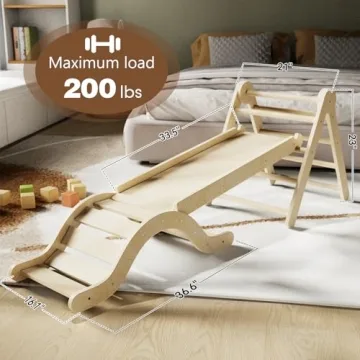 Pikler Triangle Set for Toddlers 1-3 Years - 7-in-1