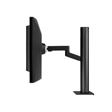 LG 34WP88C-B 34-inch Curved 21:9 UltraWide QHD (3440x1440) IPS Display with Ergo Stand (Extend/Retract/Swivel/Height/Tilt), USB Type C (90W power delivery), DCI-P3 95% Color Gamut with HDR 10