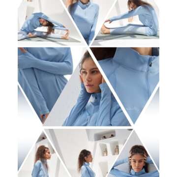 Sorbet Women's Long Sleeve UV Protection Shirts - Athletic Fit