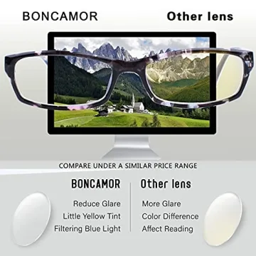 VIDEBLA 5 Pack Blue Light Blocking Reading Glasses