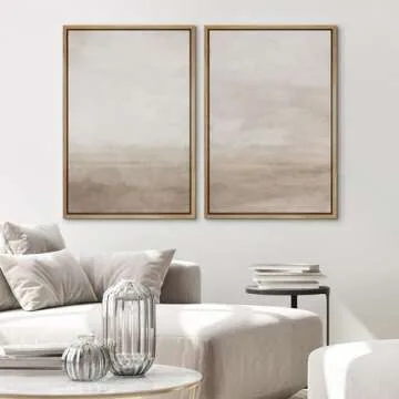 SIGNWIN Framed Canvas Modern Art for Living Spaces