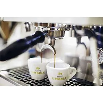 Caffe Umbria Fresh Seattle Whole Bean Roasted Coffee, Gusto Crema Blend Medium Roast, 12 oz. Bag