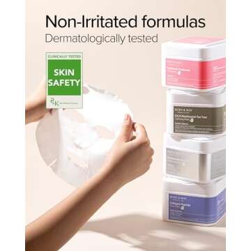 Mary&May Hyaluronic Panthenol Hydra Mask - Daily Pull Out Sheet Mask for Intense Moisturizing and Soothing - Korean Skincare, Hypoallergenic, Cruelty-Free, 30 Sheets