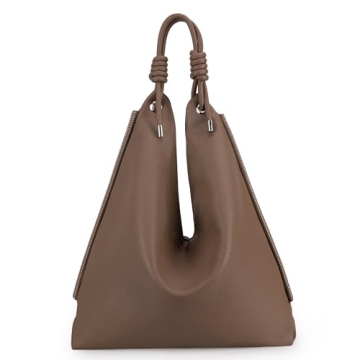 Stylish Montana West Hobo Bag for Women - Large Leather Shoulder Purse