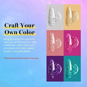 Beetles Glitter Gel Polish Set – Dazzling Nail Art Kit