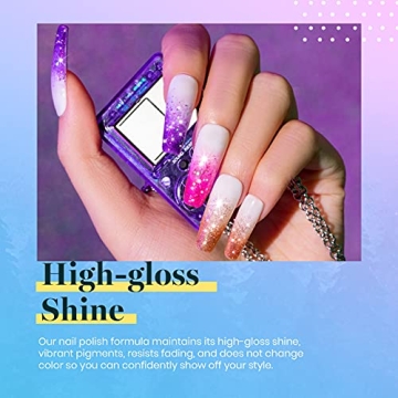 Beetles Glitter Gel Polish Set – Dazzling Nail Art Kit