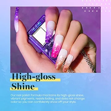 Beetles Glitter Gel Polish Set – Dazzling Nail Art Kit