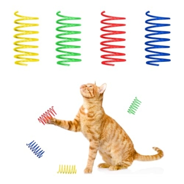 SPOT Ethical Wide Colorful Springs Cat Toy for Hours of Fun