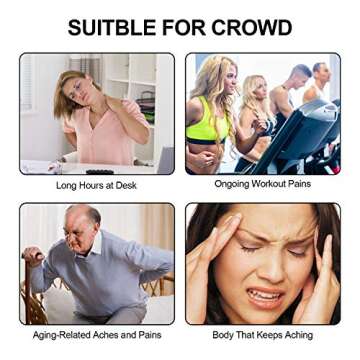 DANGSHAN Acupuncture Pen, Electronic Acupuncture Pen | Pain Relief Therapy | Meridian Energy Pulse Massage Pen | Powerful Meridian Energy Pen Relief Pain Tools