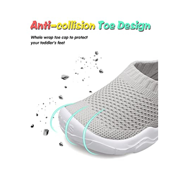 Breathable Toddler Slip-On Knit Sneakers for Kids