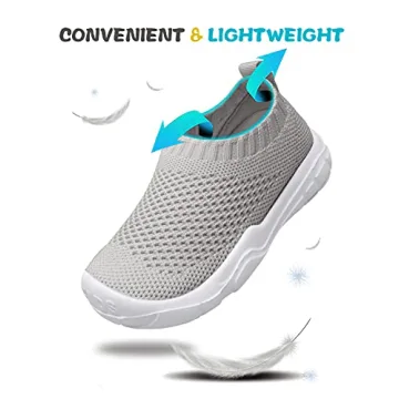 Breathable Toddler Slip-On Knit Sneakers for Kids