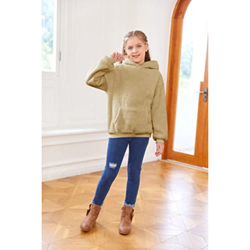 Cozy Makkrom Sherpa Hoodies for Kids in Funky Designs