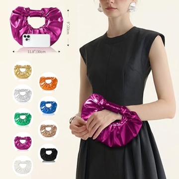 Stylish JENSVOIR Pink Evening Clutch for Women