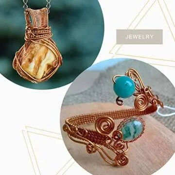 Artistic Wire 20 Gauge Bare Copper Craft Jewelry Wrapping Wire, 78 ft