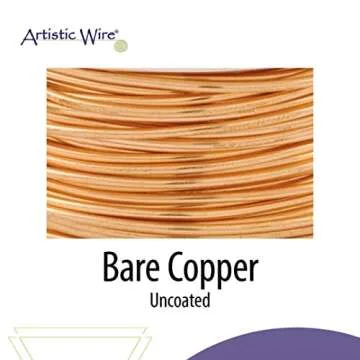 Artistic Wire 20 Gauge Bare Copper Craft Jewelry Wrapping Wire, 78 ft