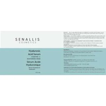 Hyaluronic Acid Serum 16 fl oz And 2 fl oz, Made From Pure Anti Aging/Wrinkle, Ultra Hydrating Moisturizer That Reduces Dry Skin Manufactured In USA