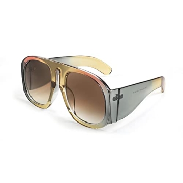 FEISEDY Retro Aviator Sunglasses for All Occasions