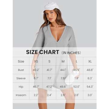 UANEO Rompers for Women Casual Oversized Athletic Jumpsuits Overalls Workout Hot Shot Tee Romper