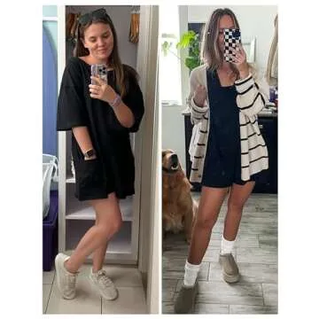 UANEO Women’s T-Shirt Romper - Stylish Comfort for All Occasions