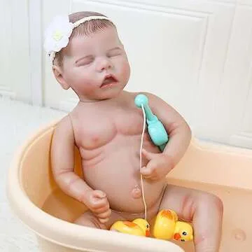 FASMAS Lifelike Reborn Baby Doll for Kids Gift