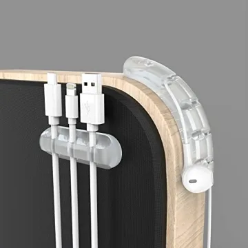 INCHOR Cord Organizer Clear Cable Management Clip