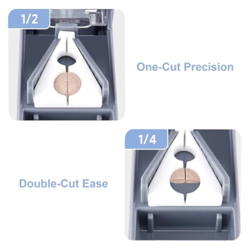 Fullicon Pill Cutter with Sharp Blade and Organizers