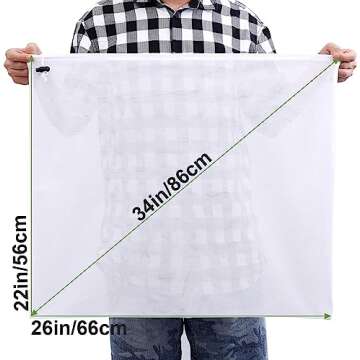 Durable Reusable 5 Pack Brew Bags for Homebrewing