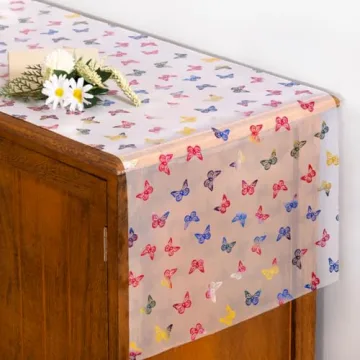 Socomi Butterfly Spring Table Runner for Home Décor