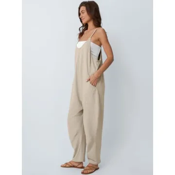 AUTOMET Women’s Loose Summer Jumpsuits for Casual Style