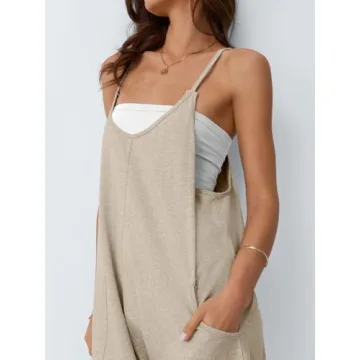 AUTOMET Women’s Loose Summer Jumpsuits for Casual Style