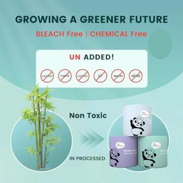 Home Nurse 100% Bamboo Toilet Paper - Eco-Friendly Choice