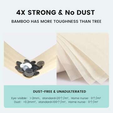 Home Nurse 100% Bamboo Toilet Paper - Eco-Friendly Choice