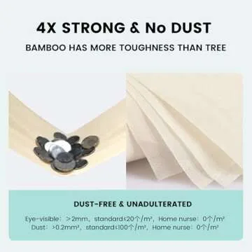 Home Nurse 100% Bamboo Toilet Paper - Eco-Friendly Choice