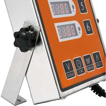 YOOYIST Kitchen Timer – 6 Channel Commercial Timer & Alarm