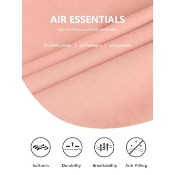 WIHOLL Womens Tops Sweatshirts for Women Half Zip Pullover Quarter Zipper Hoodies Fall Fashion Outfits Sweater Long Sleeve Peach XS