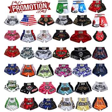 FLUORY Muay Thai Fight Shorts for MMA and Kickboxing Training