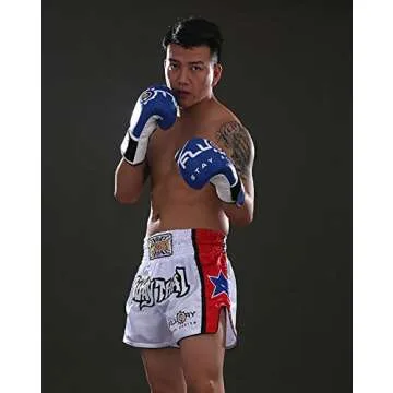 FLUORY Muay Thai Fight Shorts for MMA and Kickboxing Training