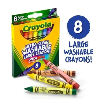 Crayola ColorMax Ultra Washable Crayons for Kids
