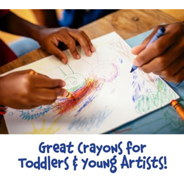 Crayola ColorMax Ultra Washable Crayons for Kids