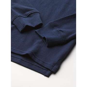 The Children's Place,boys,Long Sleeve Pique Polo,Nautico 2 Pack,Medium