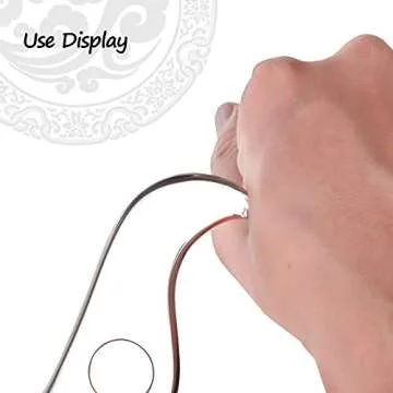 Allshow Gua Sha Tool - Medical Grade Stainless Steel Scraping Massage Tool, IASTM Tool for Relaxing Soft Tissue, Reduce Head, Neck, Back Pain